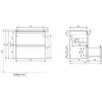 Cersanit Тумба под умывальник Moduo Slim 60 64125 Image #9