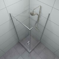 Triton Терра Хром А1 90х90 (прозрачное стекло) Image #3