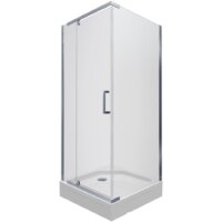 Triton Терра Хром А1 90х90 (прозрачное стекло)