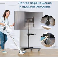 Стойка для телевизора Onkron TS1137 (черный) - Превью изображения №7 — Интернет-магазин Your Sale