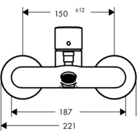 Hansgrohe Talis E 71740000 (хром) Image #3