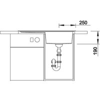 Blanco Zenar 45 S (левая, кофе) Image #3