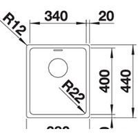 Blanco Andano 340-IF (без клапана-автомата) Image #4