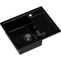 Кухонная мойка Kernau KGS Z 4557 1B1D Deep Black - Превью изображения №2 — Интернет-магазин Your Sale