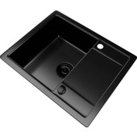 Кухонная мойка Kernau KGS Z 4557 1B1D Deep Black - Превью изображения №5 — Интернет-магазин Your Sale