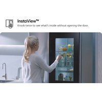 Холодильник side by side LG InstaView GSGV80PYLL - Превью изображения №11 — Интернет-магазин Your Sale