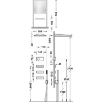 Tres Shower Technology 09288408NM Image #2