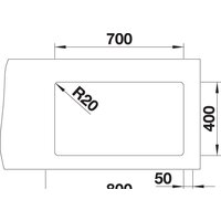 Blanco Etagon 700-U (белый) Image #3