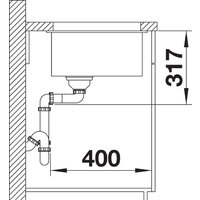 Blanco Etagon 700-U (белый) Image #5