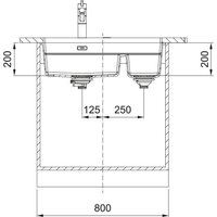 Кухонная мойка Franke Kanon KNG PRO 160-46-21 125.0749.679 (серый сланец) - Превью изображения №5 — Интернет-магазин Your Sale