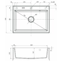 Deante Eridan ZQE G103 (графитовый металлик) Image #2