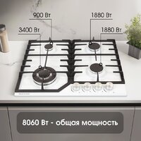 Варочная панель Zigmund & Shtain G 22.6 W - Превью изображения №3 — Интернет-магазин Your Sale