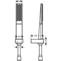 Hansgrohe Rainfinity 100 1jet 26856000 Image #2