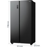 Холодильник side by side Gorenje NRR9185EABXL - Превью изображения №3 — Интернет-магазин Your Sale