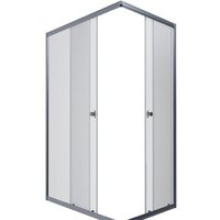 Triton Вента Хром А1 120х80 без поддона (прозрачное стекло)