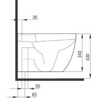 Deante Hiacynt CDH 6ZPW (без сиденья) Image #2