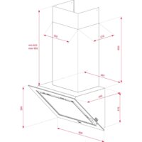 Кухонная вытяжка TEKA DLV 68660 112930026 (кирпич) - Превью изображения №12 — Интернет-магазин Your Sale