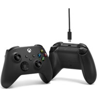 Геймпад Microsoft Xbox + USB-C кабель (черный) - Превью изображения №3 — Интернет-магазин Your Sale