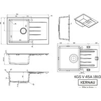 Kernau KGS V 45A 1B1D Sand Image #2
