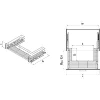 Starax S-2354-A 90 (крепление на фасаде, антрацит) Image #3