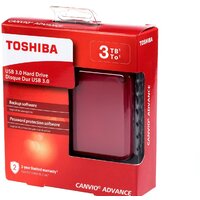 Toshiba Canvio Advance HDTC910ER3AA 1TB (красный) Image #6
