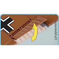 Cobi World War II 5526 Messerschmitt Bf 109 F-4 Trop Image #9