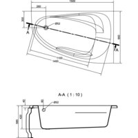 Cersanit Joanna New 150x95 (правая) Image #3