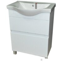 Гамма Тумба с умывальником Р25оФ8-У65 Альбатрос-10065 (белый)