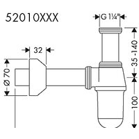 Hansgrohe 52010000 Image #2