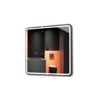 Пекам Зеркало LED Marta1-50х80 (механическая клавиша выключения) Image #4