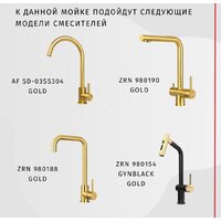 ARFEKA Eco AR 500*500 Golden PVD Nano Image #14