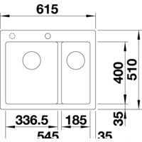Blanco Pleon 6 Split 525955 (черный) Image #4
