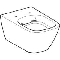 Унитаз подвесной Geberit Smyle Square 500.208.01.8 - Превью изображения №2 — Интернет-магазин Your Sale