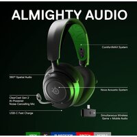 Наушники SteelSeries Arctis Nova 7X Wireless (черный) - Превью изображения №5 — Интернет-магазин Your Sale