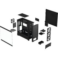Fractal Design Pop XL Air RGB Black TG Clear FD-C-POR1X-06 Image #2