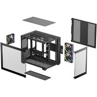 Корпус DeepCool CG330 3F R-CG330-BKNGM3-G - Превью изображения №10 — Интернет-магазин Your Sale