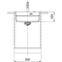 Кухонная мойка Franke Kanon KNG PRO 610-53 FTL 114.0749.556 (грецкий ореховый) - Превью изображения №6 — Интернет-магазин Your Sale