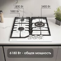 Варочная панель Zigmund & Shtain G 22.4 W - Превью изображения №3 — Интернет-магазин Your Sale