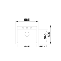 Blanco Legra 6 523333 (алюметаллик) Image #2