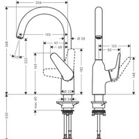 Hansgrohe M421-H220 71802800 Image #4