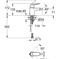 Grohe Eurosmart Cosmopolitan 32840000 Image #2
