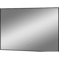 Континент Зеркало Amer Led 120x70 (с бесконтактным сенсором, черный, нейтральная подсветка)