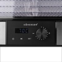 Сушилка для овощей и фруктов Kohersen Stainless Steel MAX 72780 - Превью изображения №8 — Интернет-магазин Your Sale