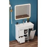 Onika Тумба под умывальник Айленд 90 109030 (с корзиной) Image #3