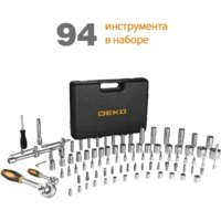 Универсальный набор инструментов Deko DKMT94 (94 предмета) - Превью изображения №6 — Интернет-магазин Your Sale