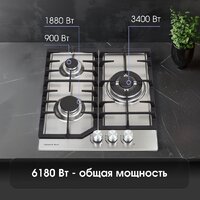 Варочная панель Zigmund & Shtain G 22.4 S - Превью изображения №3 — Интернет-магазин Your Sale