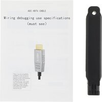 Кабель CACTUS CS-HDMI-AOC-2.1-10 HDMI - HDMI (10м, черный) - Превью изображения №3 — Интернет-магазин Your Sale
