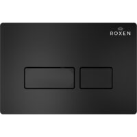 Унитаз подвесной Roxen Cube Bidet One Rimless 6 в 1 StounFix Dual Fresh 583046 (кнопка: черный матовый) - Превью изображения №13 — Интернет-магазин Your Sale