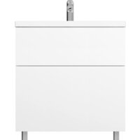 AM.PM Тумба под умывальник Gem 75 M90FSX07522WG32 (2 ящика, белый)