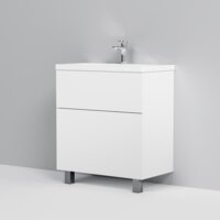 AM.PM Тумба под умывальник Gem 75 M90FSX07522WG32 (2 ящика, белый) Image #5